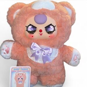 Baby three V4 pink bear